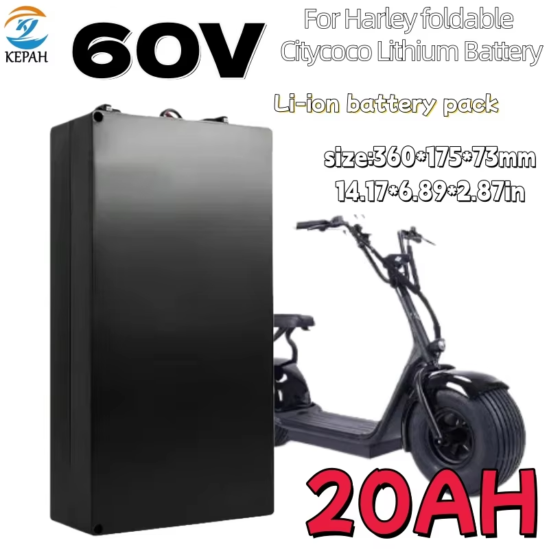 60V 30Ah Electric Scooter Battery - Für Harley Elektromotorrad-Batterie 60V 20Ah/30Ah/40Ah 18650