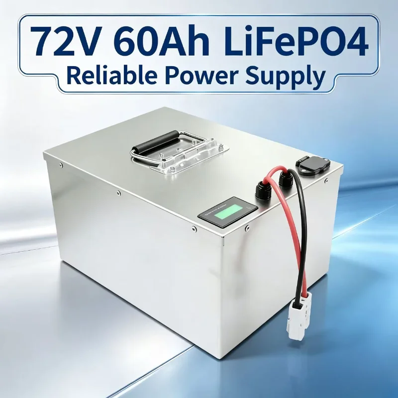 72V LiFePO4-Batterie 60Ah, Blu – 72V 60Ah Lifepo4 Battery Pack Bewertung und Preis